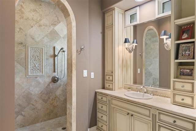 117 Bella Cima Dr, Austin, TX 78734 - full bath featuring walk in shower and vanity