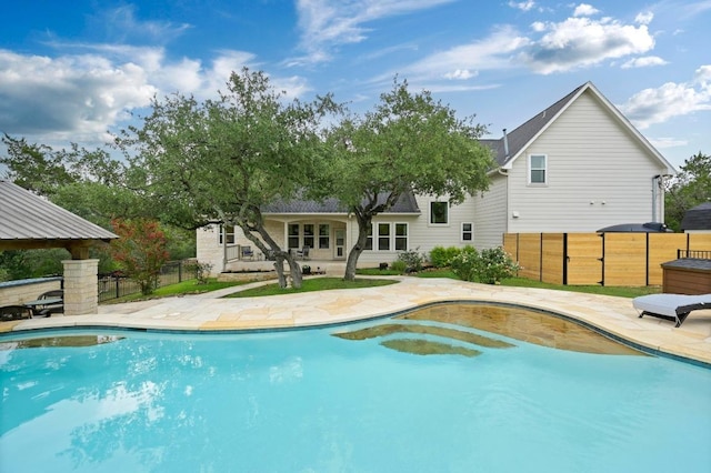 13410 Saddle Back Pass, Austin, TX 78738 - view of pool with a patio