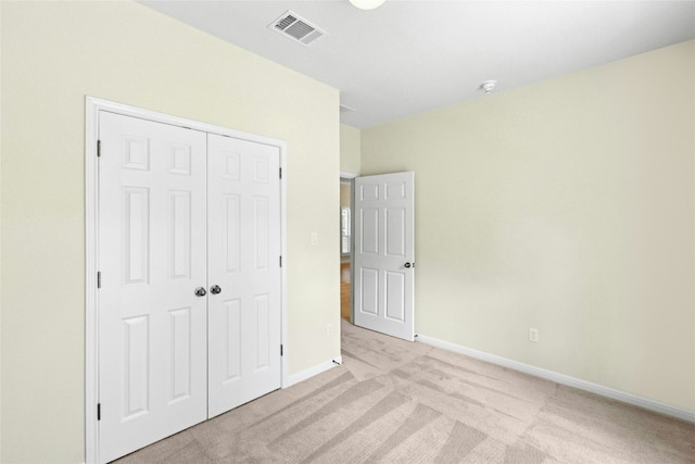 1403 Roaring Frk, Leander, TX 78641 - unfurnished bedroom featuring light carpet and a closet