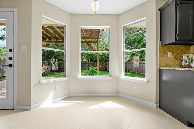 3528 Ruby Red Dr, Austin, TX 78728 - unfurnished dining area featuring tile patterned floors