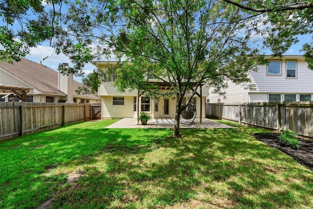 3528 Ruby Red Dr, Austin, TX 78728 - back of house with a patio and a fenced backyard