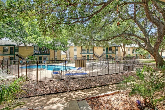1624 Aquarena Springs Dr Unit B115, San Marcos, TX 78666 - community pool featuring stairway
