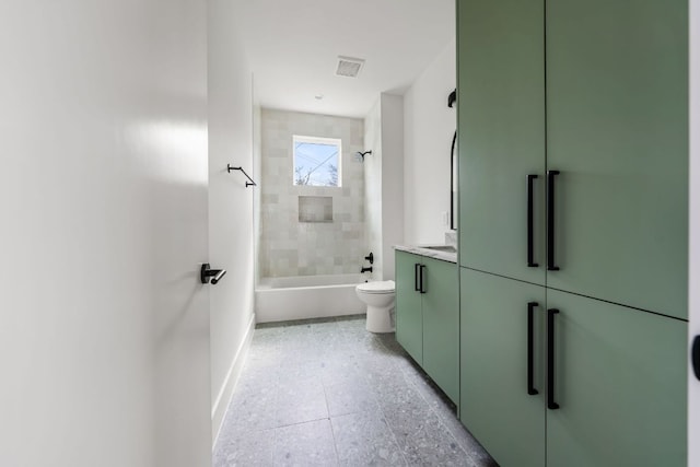 1703 Miami Dr, Austin, TX 78733 - bathroom featuring vanity and shower / tub combination