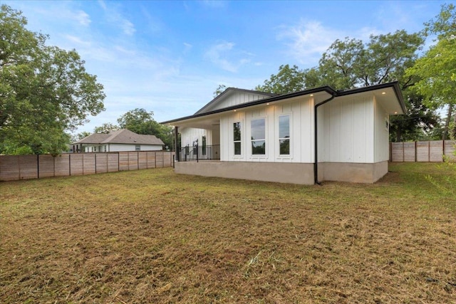 108 Bill St, Elgin, TX 78621 - back of house with a fenced backyard