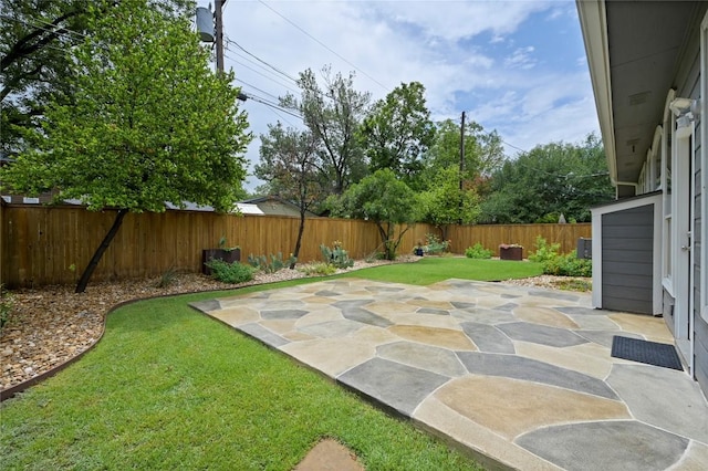 8721 Little Laura Dr, Austin, TX 78757 - fenced backyard with a patio