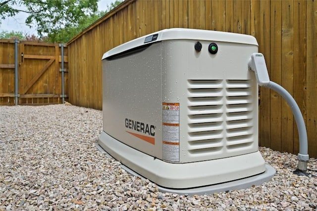 8721 Little Laura Dr, Austin, TX 78757 - exterior view of a power unit and a gate