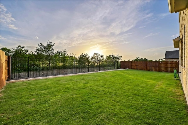 913 Landing Ln, Leander, TX 78641 - view of yard at dusk