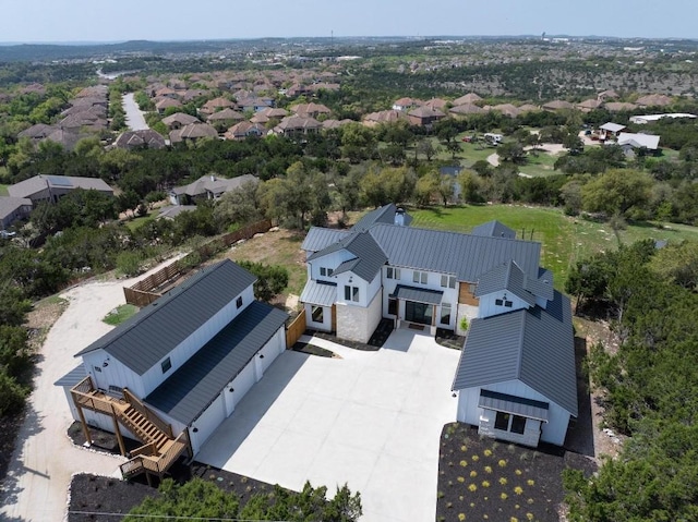 4100 Peak Look Out Dr, Austin, TX 78738 - aerial view of residential area