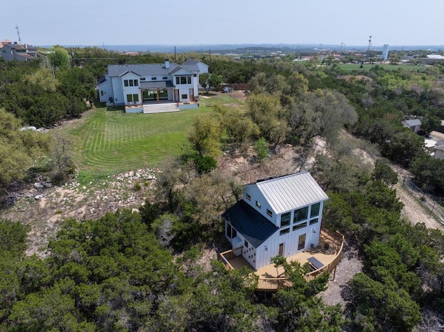 4100 Peak Look Out Dr, Austin, TX 78738 - view from above of property