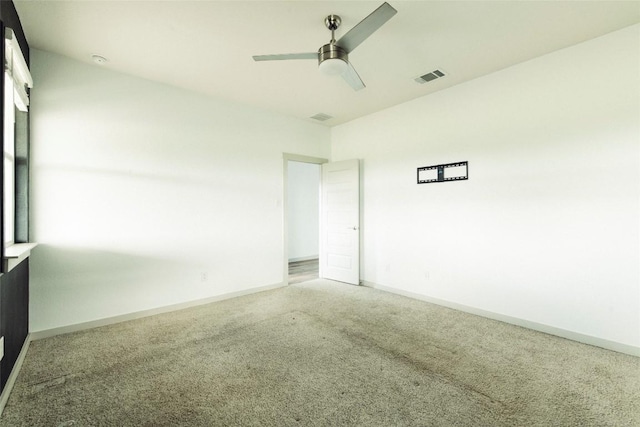 324 Millbrook Blvd, San Marcos, TX 78666 - spare room with carpet and a ceiling fan