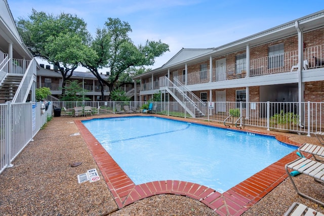 1240 Barton Hills Dr Unit 114, Austin, TX 78704 - community pool featuring stairway