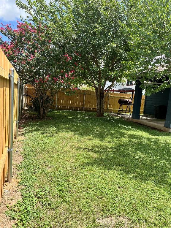 108 Bexar Forest Cv, Elgin, TX 78621 - view of fenced backyard