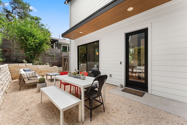 606 Augusta Ave Unit 1, Austin, TX 78703 - view of patio featuring outdoor lounge area