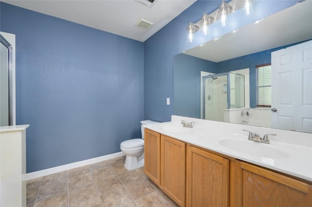 207 Presidio Dr, Leander, TX 78641 - full bath featuring a stall shower and double vanity