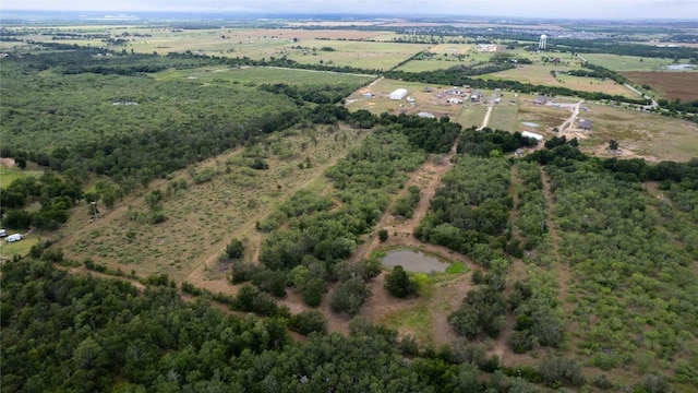 353 Littig Rd, Elgin, TX 78621 - aerial view of property and surrounding area with rural landscape