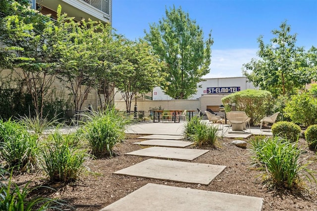 4361 S Congress Ave Unit 435, Austin, TX 78745 - view of yard featuring a patio area