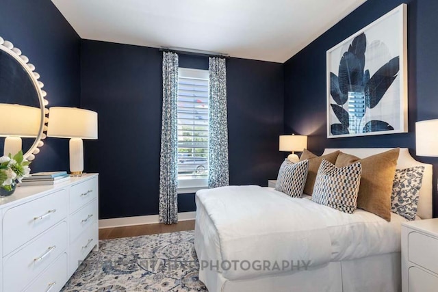 1401 Snowdrop Dr, Georgetown, TX 78628 - bedroom with light wood finished floors and baseboards