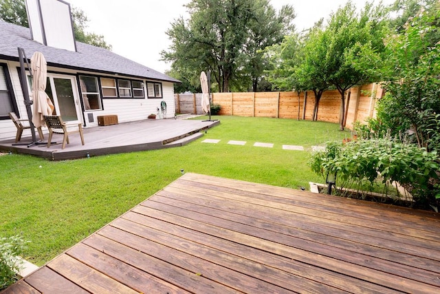 11436 Bristle Oak Trl, Austin, TX 78750 - wooden deck featuring a fenced backyard