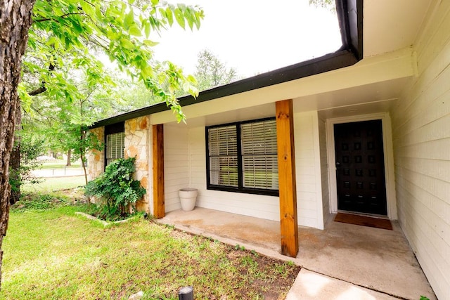 11436 Bristle Oak Trl, Austin, TX 78750 - view of exterior entry with stone siding