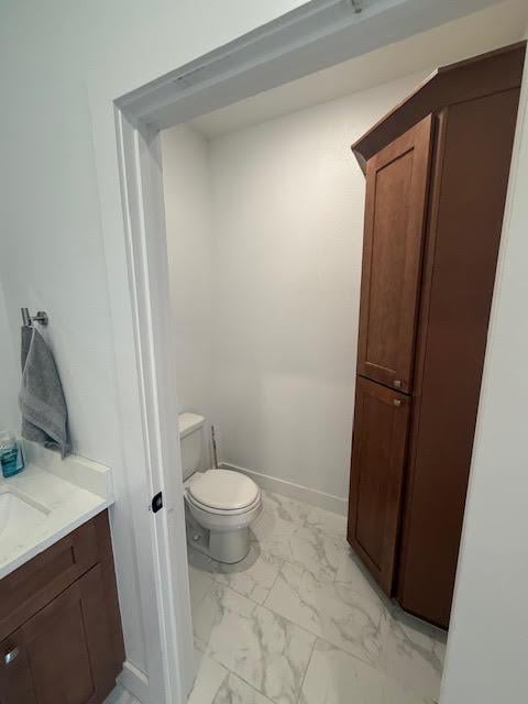 305 Goertz Dr, Red Rock, TX 78662 - bathroom with marble finish flooring and vanity