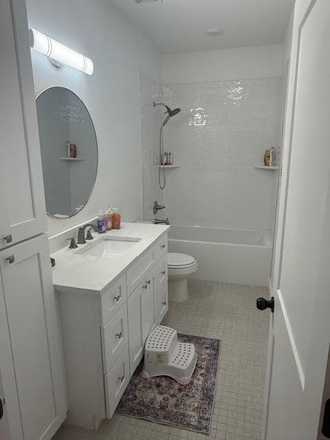 305 Goertz Dr, Red Rock, TX 78662 - bathroom with vanity and shower / washtub combination