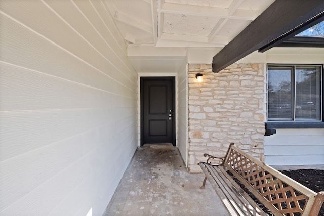 10001 Woodglen Dr, Austin, TX 78753 - view of exterior entry featuring stone siding