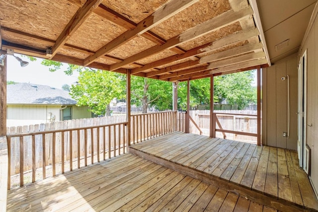 4901 Transit Cir, Austin, TX 78727 - deck with a fenced backyard