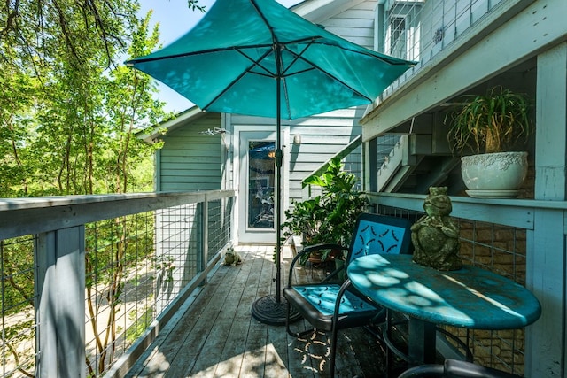3508 Wendel Cv Unit H16, Austin, TX 78731 - view of deck
