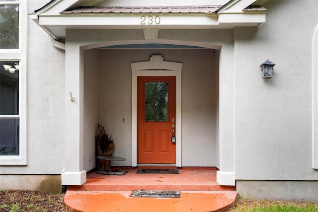 230 Cedar Hills Dr, Elgin, TX 78621 - property entrance with stucco siding