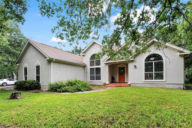 230 Cedar Hills Dr, Elgin, TX 78621 - ranch-style home featuring stucco siding and a front yard