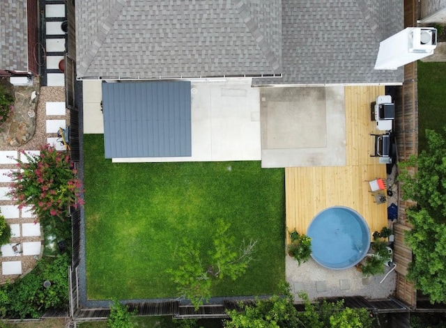 13412 Snow Fall Dr, Austin, TX 78727 - bird's eye view