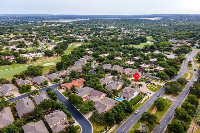 29 Prestonwood Cir, Lakeway, TX 78734 - aerial overview of property's location featuring nearby suburban area