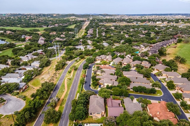 29 Prestonwood Cir, Lakeway, TX 78734 - aerial perspective of suburban area featuring a large body of water