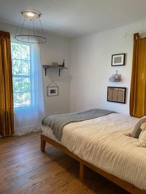 1305 Salina St Unit 1, Austin, TX 78702 - bedroom featuring wood finished floors