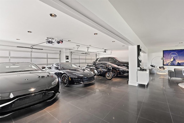 1501 Ridgecrest Dr, Austin, TX 78746 - garage with a garage door opener