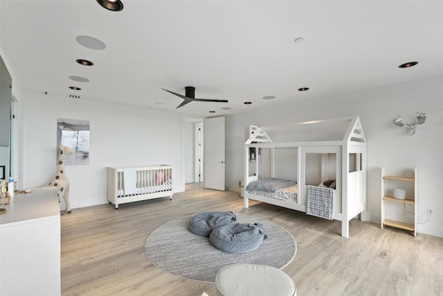 1501 Ridgecrest Dr, Austin, TX 78746 - bedroom featuring light wood-style flooring