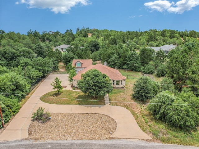 167 Manawianui Dr, Bastrop, TX 78602 - view of subject property featuring a forest