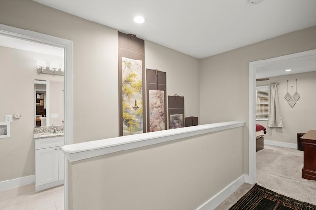 935 La Posada Dr Unit 148, Austin, TX 78752 - corridor featuring recessed lighting