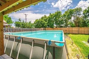 5516 Birmingham Dr, Killeen, TX 76542 - view of swimming pool featuring a fenced backyard