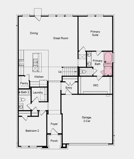4003 Wynn Rd, Hutto, TX 78634 - view of property floor plan