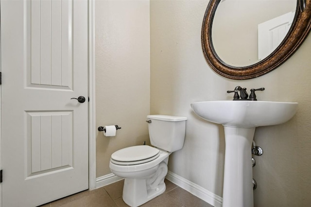 3713 Glastonbury Trl, Pflugerville, TX 78660 - half bath featuring tile patterned flooring and toilet