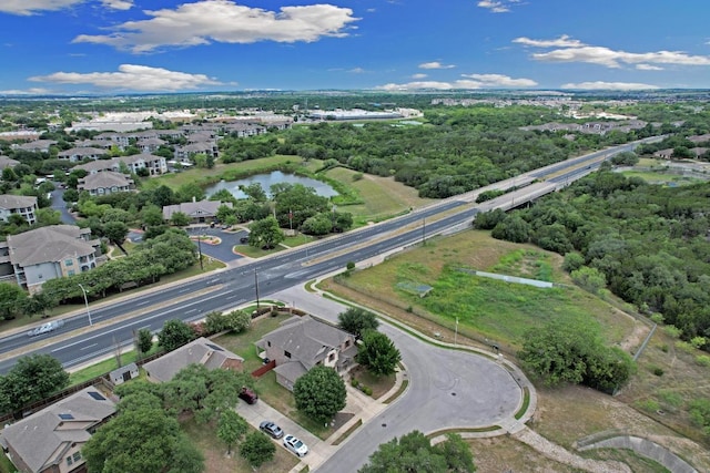 301 Wye Oak St, Austin, TX 78748 - aerial perspective of suburban area with a large body of water