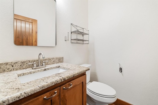 267 Corral Rd, Smithville, TX 78957 - bathroom with toilet and vanity