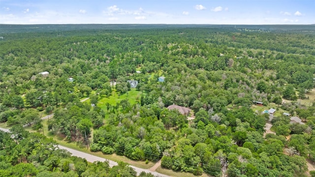 267 Corral Rd, Smithville, TX 78957 - drone / aerial view of a heavily wooded area