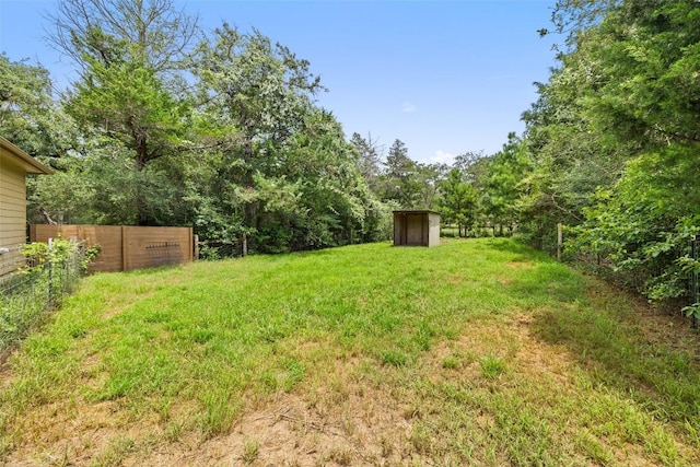 267 Corral Rd, Smithville, TX 78957 - view of yard featuring a storage shed