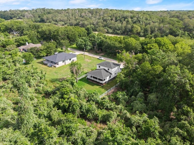 147 Kahana Ln, Bastrop, TX 78602 - view of subject property with a heavily wooded area