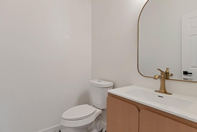 811 Zappa Dr, Cedar Park, TX 78613 - half bathroom with baseboards and vanity