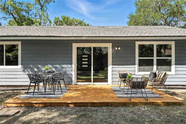 2400 Burly Oak Dr, Austin, TX 78745 - back of house featuring a deck