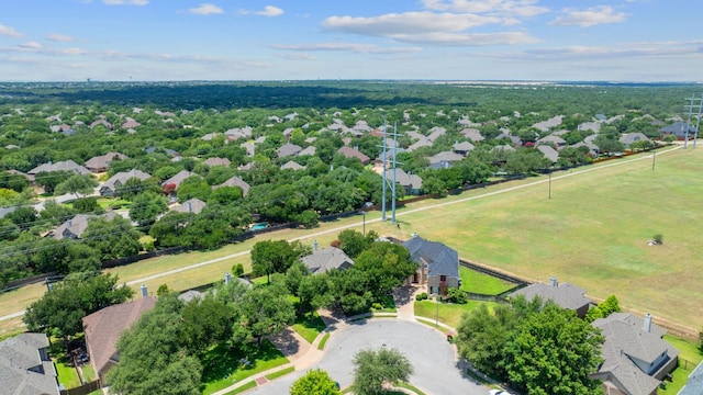 2634 Plantation Dr, Round Rock, TX 78681 - aerial view of residential area