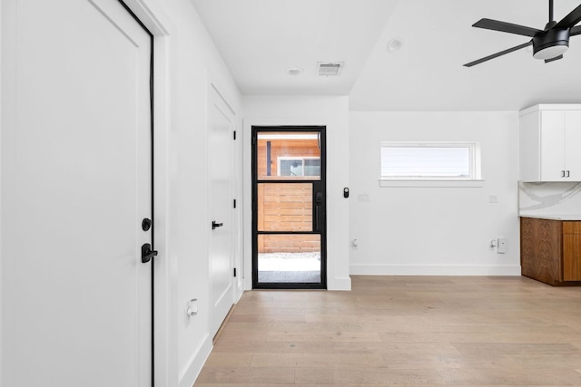 2813 Prado Unit 2, Austin, TX 78702 - interior space featuring light wood-style flooring and healthy amount of natural light